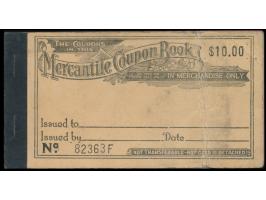 Camp Fort Lewis, Washington,  1945: kleines Konvolut von Abrechnungsunterlagen eines deutschen Gefangenen, dabei "Mercantile 