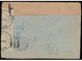 24 Pf. und 84 Pf. auf Einschreibbrief 2. Gewicht aus  Feldberg (Meckl)  nach Berlin SW 61, Ankunftstempel 13.12.47, rechts Po