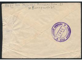 24 Pf. Kontrollrat auf Brief mit Stempel &nbsp;Prenzlau &nbsp;7.5.48 nach (2) Schwante, rückseitig ungewöhnlich großer sowjet