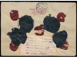 Mischfrankatur 168 Pf. auf Wertbrief mit Wertangabe 500 M., Stempel Frankfurt (Main)-Sindlingen 21.5.48, nach Halle (Saale), 