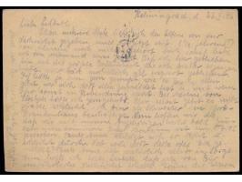 UdSSR-Ganzsache 20 Kop. (kleine Schürfung im Wertstempel) mit 2 x 15 Kop. nach Erfurt, Absenderangabe "Schw. Elfriede Baumgär