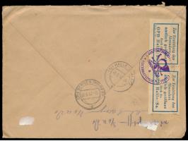 Einschreibbrief 2. Gewicht mit Sonderstempel  Halle (Saale) C 2  / Eröffnung des Zweigpostamtes S 25 31.5.1952 nach Bergen au