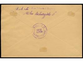 Mittellitauen,  Zuschlagsmarke zugunsten des Polnischen Roten Kreuz 4 M. + 1 M. als senkrechtes  ungezähntes   Kehrdruckpaar 