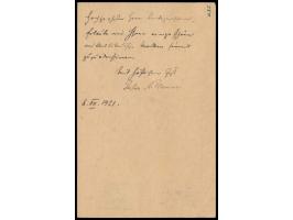 Mittellitauen,  Polen-Ganzsache 2 M. (Formblattverwendung) mit Zusatzfrankatur Mittellitauen 3 x 2 M., 3 M. und 5 M. als  Ein