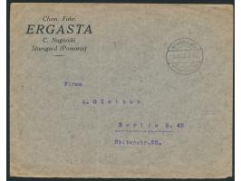 20 x  1.000 M. Kopernikus  rückseitig auf Auslandsbrief nach Berlin, Stempel  Starogard (Pomorze)  9.11.23, portorichtig, Bed