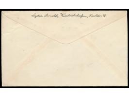 Stempel  Konstanz  20.9.48 und R1  Bodenseeschiffspost  auf Brief aus Friedrichshafen mit Württemberg 24 Pf., nach Dieringhau