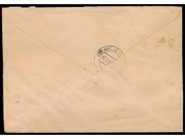 30 Pf. Rotes Kreuz  als waagerechtes Paar mit Seitenrand rechts auf  Einschreibbrief,  Stempel  Freiburg (Breisgau) 2  14.3.4