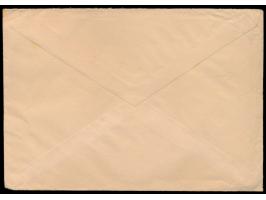 40 Pf. Rotes Kreuz  als waagerechtes Paar mit Seitenrand rechts auf Eilbotenbrief, Stempel  Freiburg (Breisgau) 2  14.3.49, n