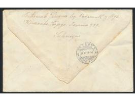 Einschreibbrief mit serbischem Feldpost-Absender (Feldpostamts 999) in die Schweiz, zweisprachige Stempel und R2  "Ouvert par