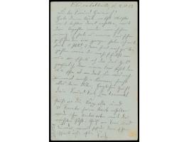 Belgisch-Kongo,  Ganzsache 10 C. mit Stempel  Sakania  13.10.1912 (District Haut Luapula / Haut-Katanga, im äußersten Südoste