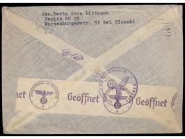 Deutsches Reich, Luftpostbrief mit Hindenburg-Frankatur 175 Pf. nach Buenos Aires, Stempel Berlin NO 55 2.12.40, Absender mit