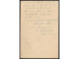 Ganzsache 1 C. Dschunke (Han No. 14) mit Zusatzfrankatur 1/2 C. und 3 C. Dschunke nach USA, Stempel  Chaochowfu,  Durchgangss