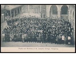 Ansichtskarte  Pupils and Brothers of St. Joseph´s College, Hongkong,  Verlag M. Sternberg, ungebraucht
Stichwort: Christlich