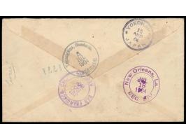 6 C. und 20 C. "General Santos Guardiola" (1903) auf  Einschreibbrief nach Japan,  Stempel  Tegucigalpa, Honduras Certificado