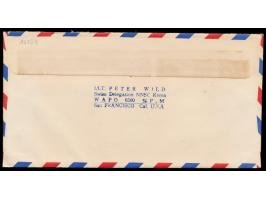 Neutrale Überwachungskommission für den Waffenstillstand in Korea  (seit 1953): Luftpostbrief mit Japan-Frankatur nach Zürich